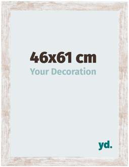 Fotolijst 46x61 cm - White Wash - MDF - Catania