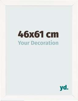 Fotolijst 46x61 cm - Wit Hoogglans - MDF - Bologna