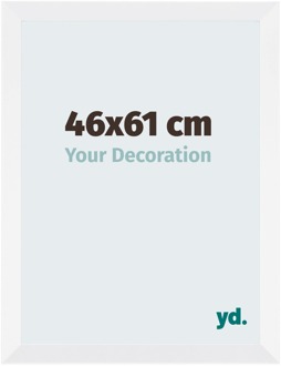 Fotolijst 46x61 cm - Wit Mat - MDF - Catania