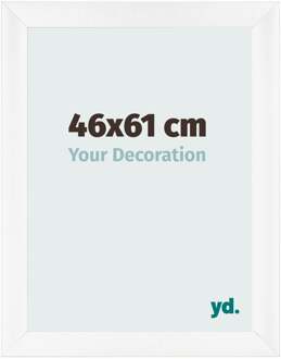 Fotolijst 46x61 cm - Wit Mat - MDF - Pisa