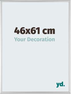 Fotolijst 46x61 cm - Zilver Mat - Aluminium - Kent