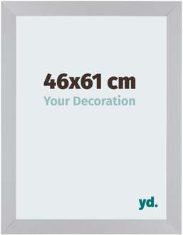 Fotolijst 46x61 cm - Zilver Mat - MDF - Mura