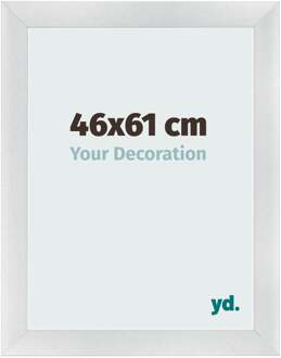 Fotolijst 46x61 cm - Zilver Mat - MDF - Pisa
