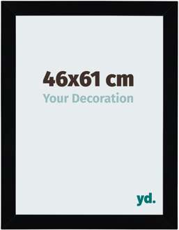 Fotolijst 46x61 cm - Zwart Hoogglans - MDF - Mura