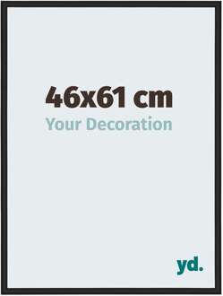 Fotolijst 46x61 cm - Zwart Mat - Aluminium - New York