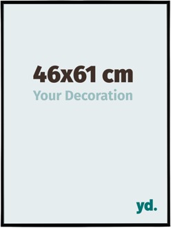 Fotolijst 46x61 cm - Zwart Mat - Kunststof - Evry