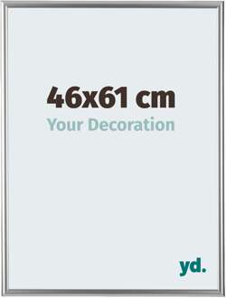 Fotolijst 46x61cm - Zilver - Kunststof - Bordeaux - 46x61 cm