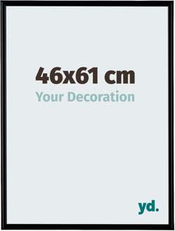 Fotolijst 46x61cm - Zwart Mat - Kunststof - Bordeaux - 46x61 cm