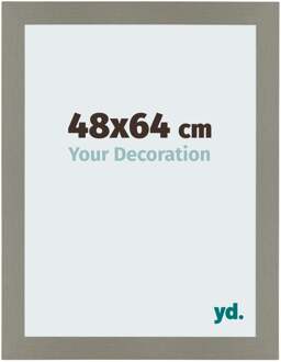 Fotolijst 48x64 cm - Antraciet - MDF - Mura