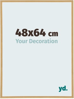 Fotolijst 48x64 cm - Beuken Licht - Kunststof - Annecy