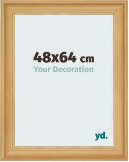 Fotolijst 48x64 cm - Dennen Houtnerf - MDF - Lazio