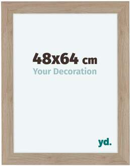 Fotolijst 48x64 cm - Eiken Licht - MDF - Como