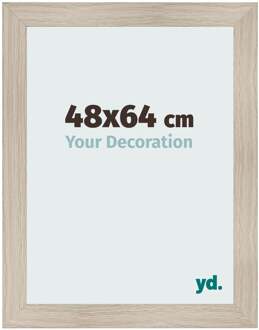 Fotolijst 48x64 cm - Eiken Licht - MDF - Pisa