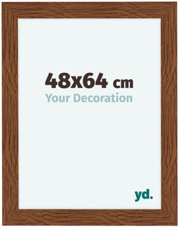 Fotolijst 48x64 cm - Eiken Rustiek - MDF - Como