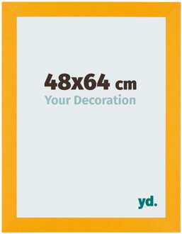 Fotolijst 48x64 cm - Geel - MDF - Mura