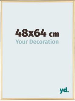 Fotolijst 48x64 cm - Goud - Aluminium - Kent