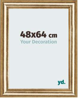 Fotolijst 48x64 cm - Goud Antiek - MDF - Lazio