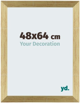Fotolijst 48x64 cm - Goud Glans - MDF - Mura