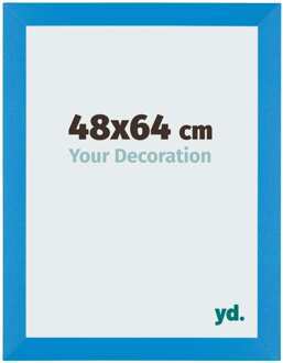 Fotolijst 48x64 cm - Helder Blauw - MDF - Mura
