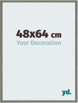 Fotolijst 48x64 cm - Mercury Structuur - Aluminium - New York