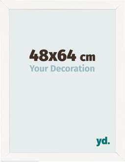 Fotolijst 48x64 cm - Wit Hoogglans - MDF - Bologna
