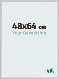 Fotolijst 48x64 cm - Zilver Mat - Aluminium - Miami