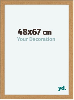 Fotolijst 48x67 cm - Beuken - MDF - Como