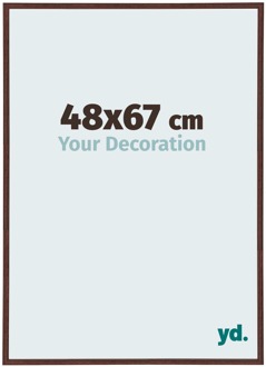 Fotolijst 48x67 cm - Bruin - Kunststof - Annecy