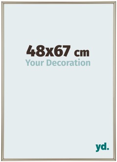 Fotolijst 48x67 cm - Champagne - Kunststof - Annecy