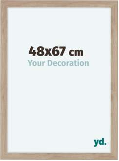 Fotolijst 48x67 cm - Eiken Licht - MDF - Como