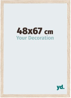 Fotolijst 48x67 cm - Eiken - MDF - Catania