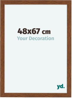 Fotolijst 48x67 cm - Eiken Rustiek - MDF - Como