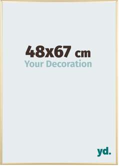 Fotolijst 48x67 cm - Goud - Aluminium - Kent