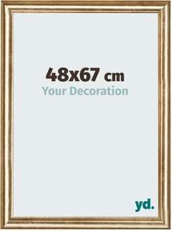 Fotolijst 48x67 cm - Goud Antiek - MDF - Lazio