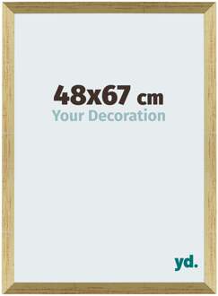 Fotolijst 48x67 cm - Goud Glans - MDF - Mura