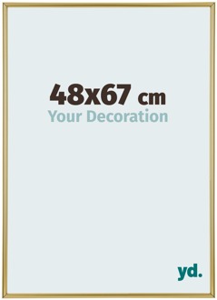 Fotolijst 48x67 cm - Goud - Kunststof - Annecy