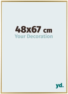 Fotolijst 48x67 cm - Goud - Kunststof - Evry