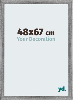 Fotolijst 48x67 cm - Grijs Geveegd - MDF - Mura