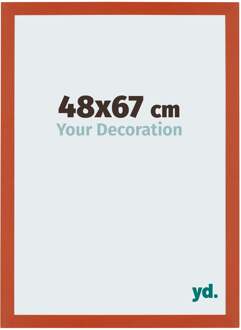 Fotolijst 48x67 cm - Oranje - MDF - Mura
