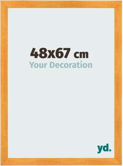 Fotolijst 48x67 cm - Oranje - MDF - Pisa