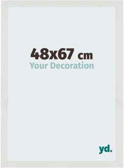 Fotolijst 48x67 cm - Wit Mat - MDF - Mura
