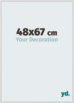 Fotolijst 48x67 cm - Zilver Mat - Aluminium - Miami