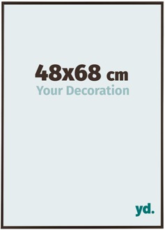 Fotolijst 48x68 cm - Antraciet - Kunststof - Evry