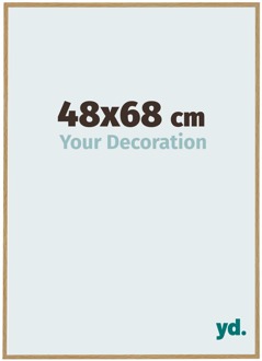 Fotolijst 48x68 cm - Beuken Licht - Kunststof - Evry