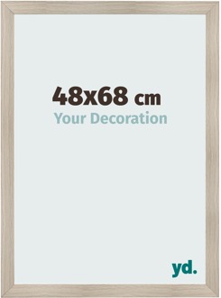 Fotolijst 48x68 cm - Eiken Licht - MDF - Pisa
