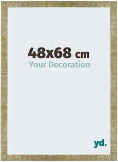 Fotolijst 48x68 cm - Goud Antiek - MDF - Mura