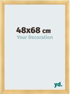 Fotolijst 48x68 cm - Goud Mat - MDF - Pisa