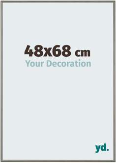 Fotolijst 48x68 cm - Mercury Structuur - Aluminium - New York