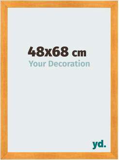 Fotolijst 48x68 cm - Oranje - MDF - Pisa