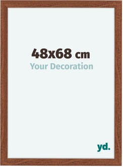 Fotolijst 48x68 cm - Walnoot - MDF - Como